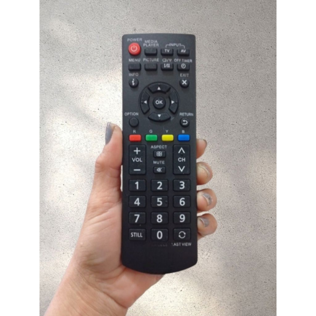 Panasonic LCD LED TV Remote Type N2QB / PNS LCD LED TV Remote