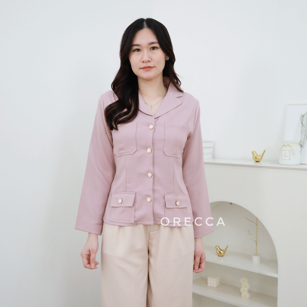 ORACCA - Yuha Top เสื้อเชิ้ตแขนยาวผู้หญิง