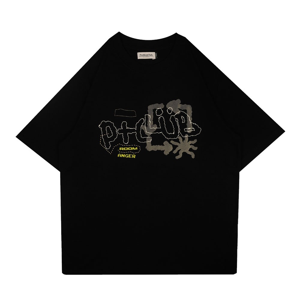 Problem Club - เสื้อยืด - Basic - Stroom - สีดํา