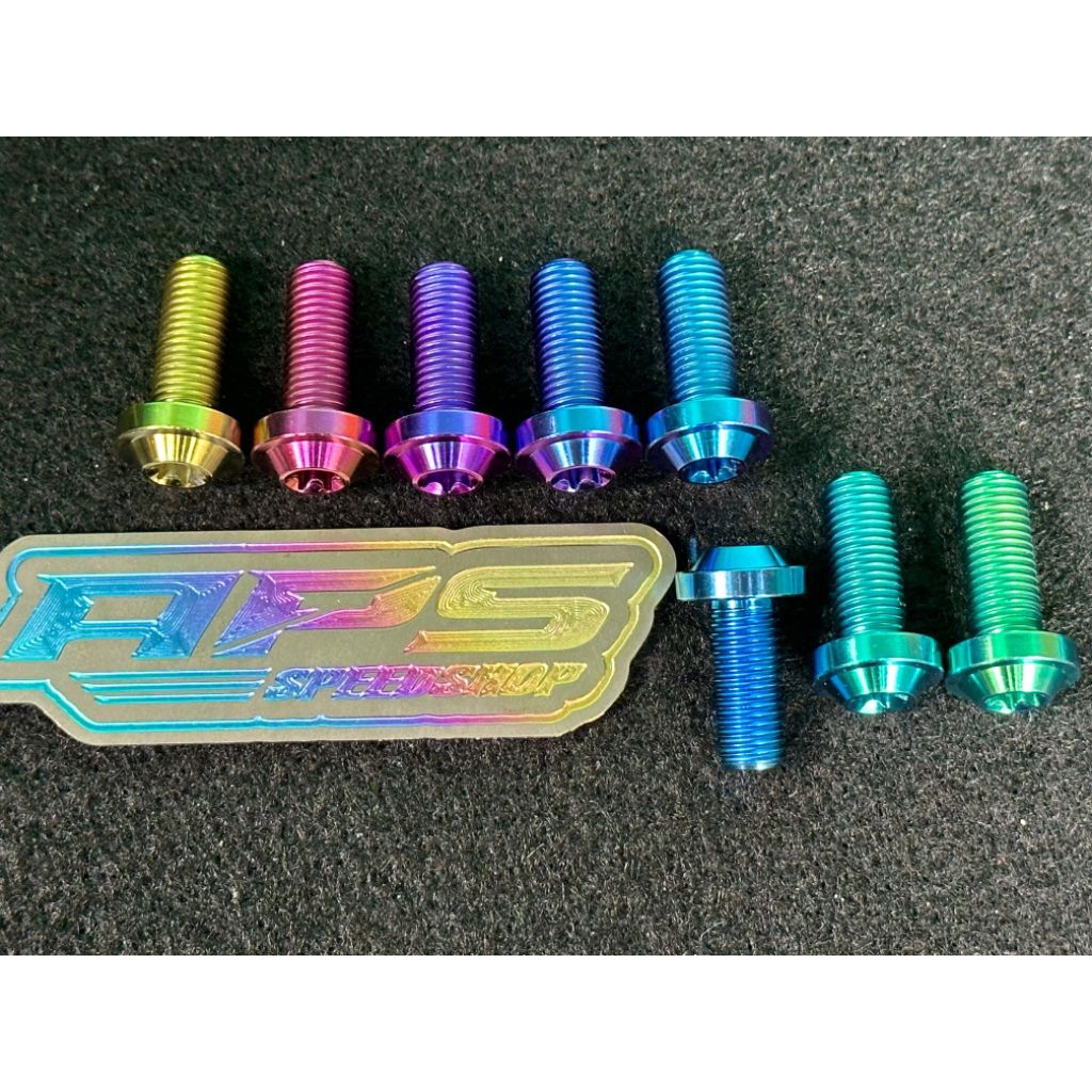 Titanium Bolt M10x25 Thread 14 Titanium Vietnam GR5