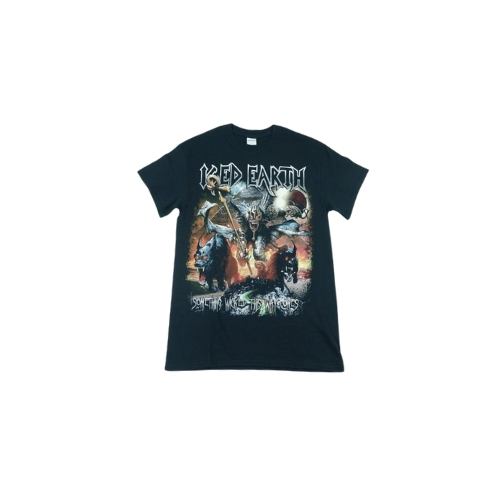 Iced Earth Something Wicked This Way มาเสื้อยืดสีดํา