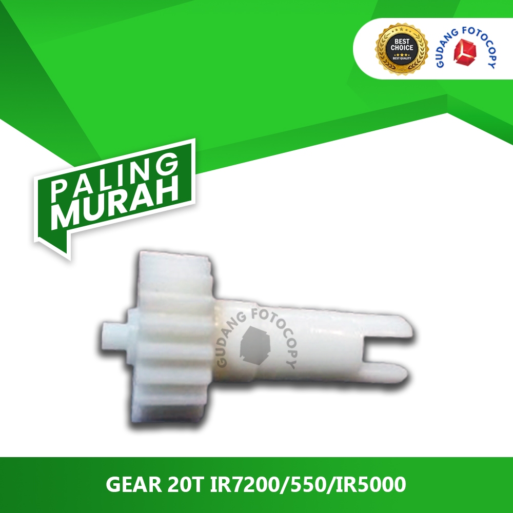 GEAR 20T IR7200/550/IR5000 (Deveald Assy) - FS4-0157-000 BK (FS6-0857-000)
