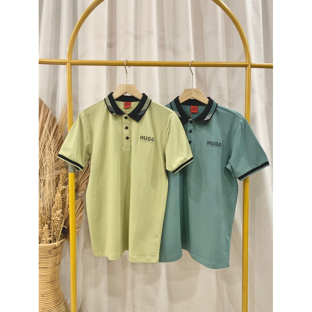 เสื้อยืดคอปก TPD สําหรับผู้ชาย by Hugo