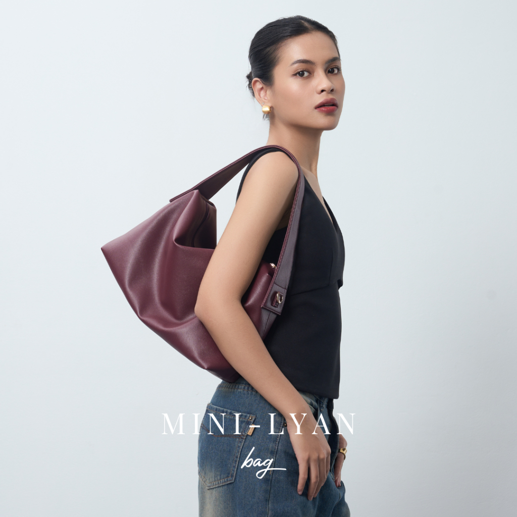 Mini Lyyan AMRETA - WOMENS TOTE, SHOULDER, SLING, HAND BAG - 11 INCH LAPTOP