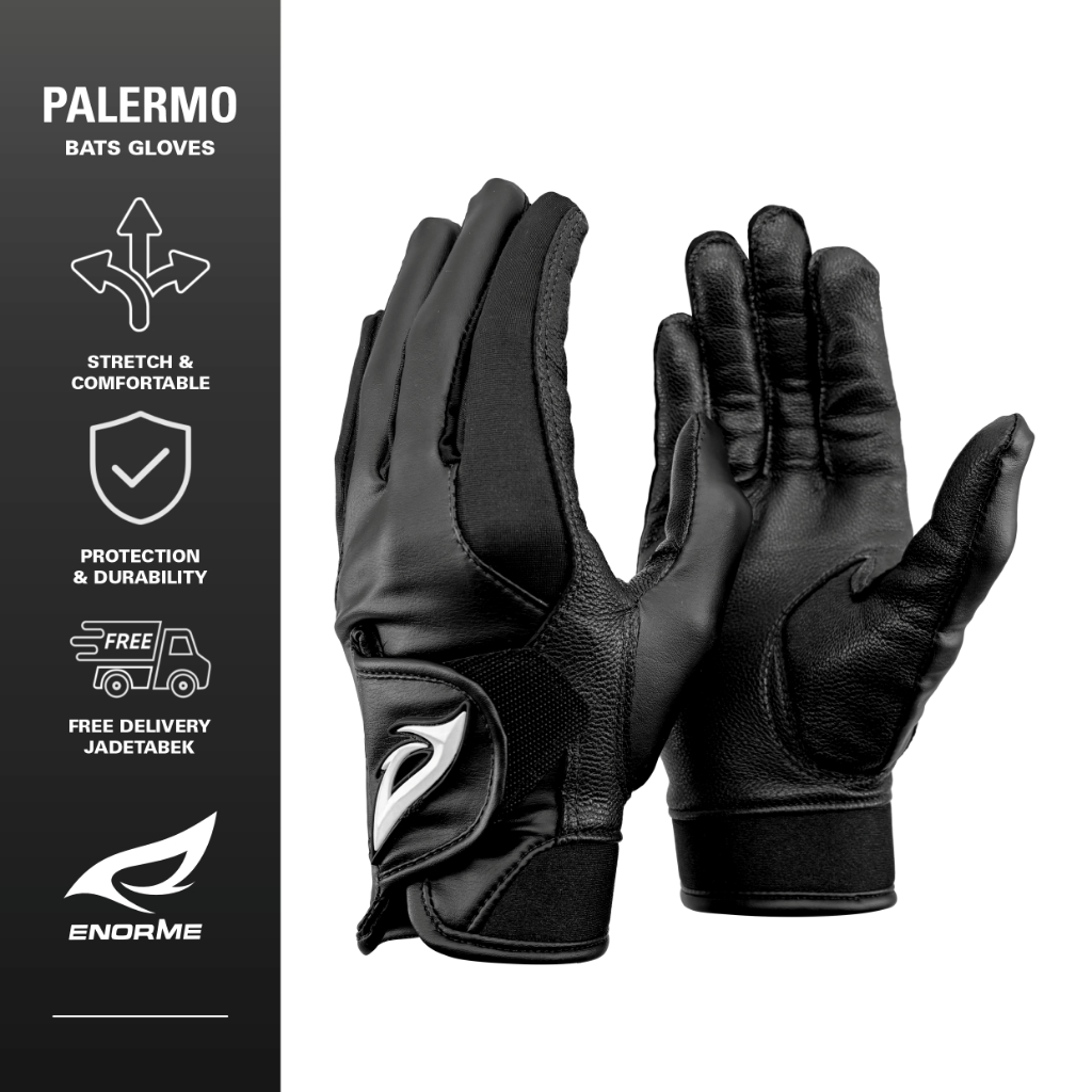 เอนอาร์ม | ถุงมือเบสบอล Palermo – Batting Glove & Safety Riding - หน้าจอสัมผัส