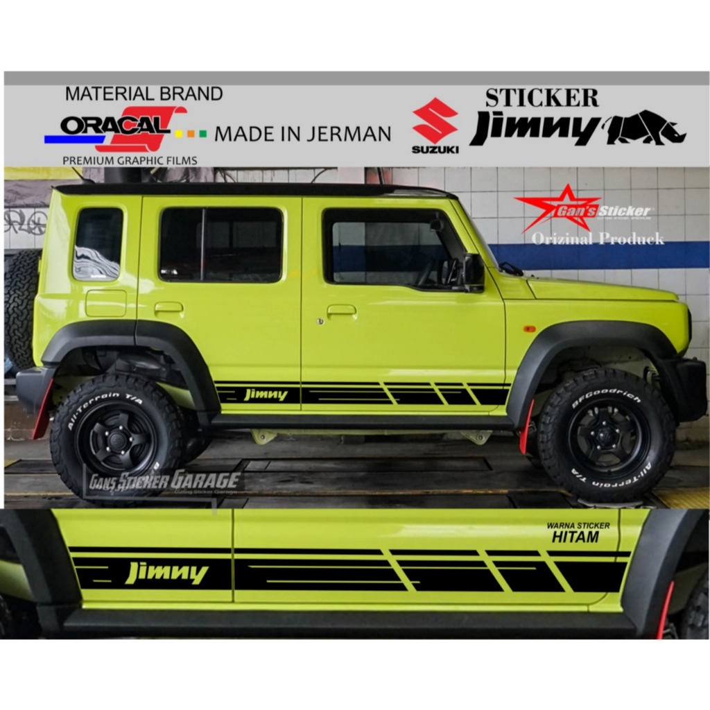 Suzuki Jimny สติ๊กเกอร์ 5 ประตู Suzuki Jimny Car Variation Sticker