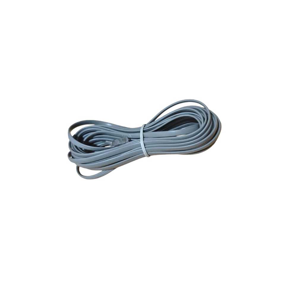 RJ11 4 PIN TELEPHONE CABLE 5 เมตร LENGTH
