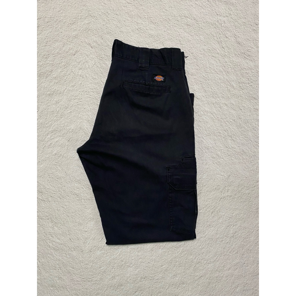 กางเกงคาร์โก้ Dikies สีดํา
