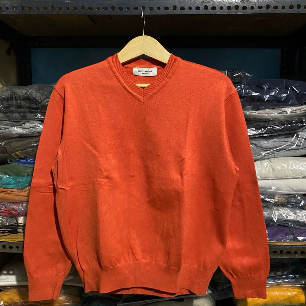 Gentlecover Kr V Knit Orange ขนาด 61x54