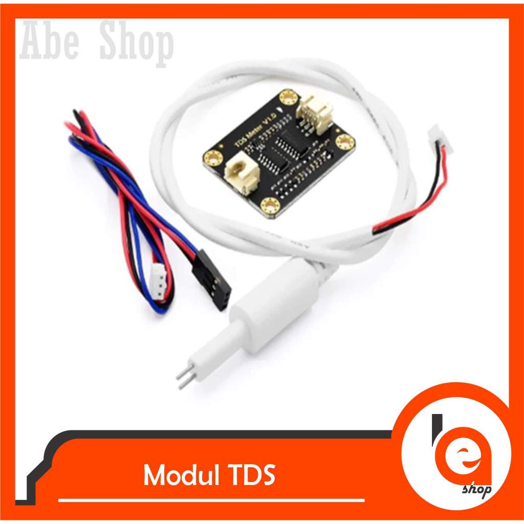 Analog TDS Sensor TDS Meter V1.0 เซ็นเซอร์ตรวจจับคุณภาพน้ําแบบอะนาล็อก / เซ็นเซอร์ TDS