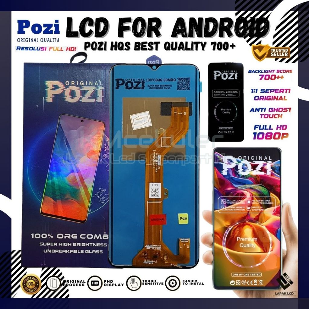 LCD POZI NFINIX SMART 5 / X657 / HOT 10 LITE / SPARK 6GO-KE5K / 8-KG6 / ITEM VISION 1 PRO Ori By Poz