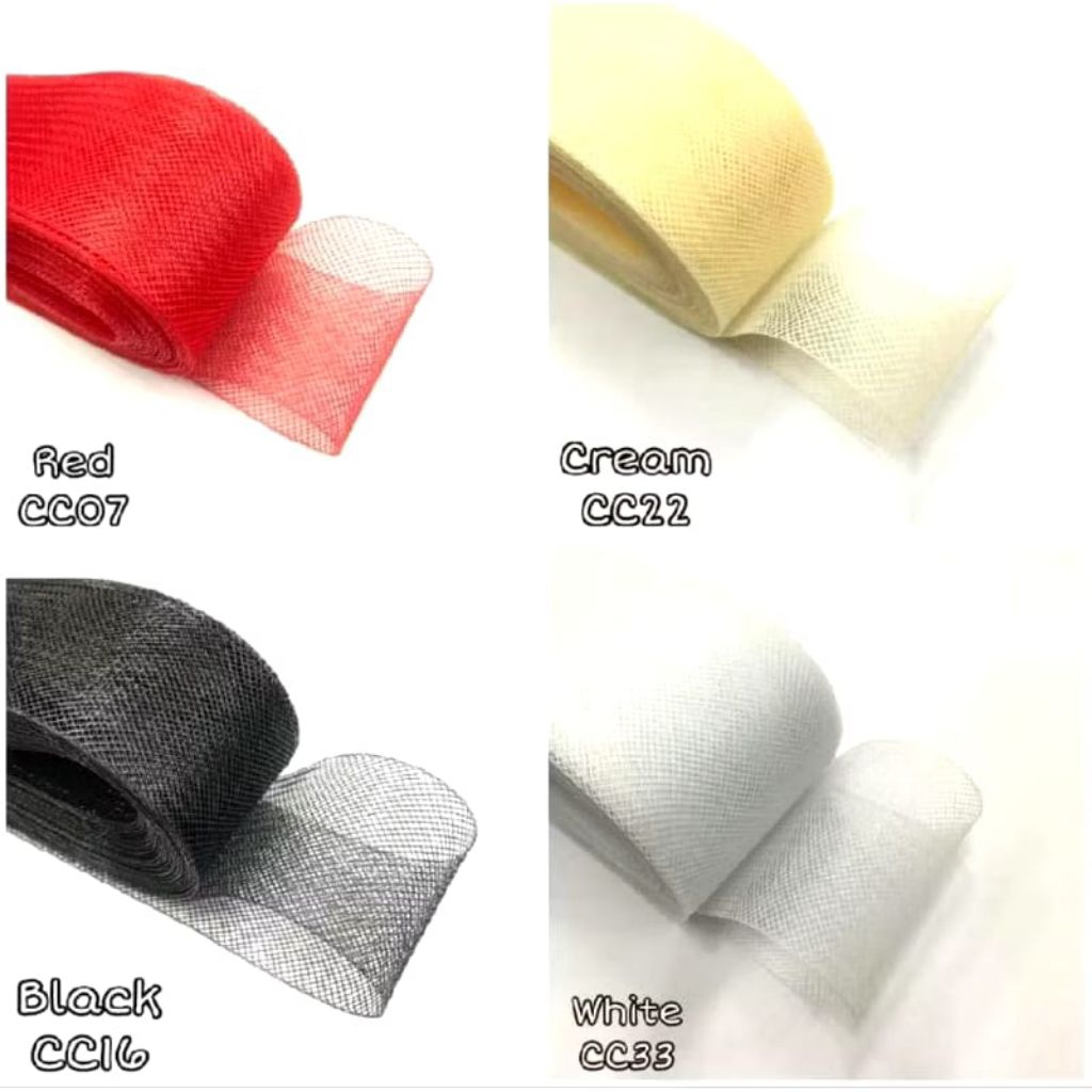 10 YARD & 50 YARD - 12 CM RIGID YURE / RIGID HH / RIGID HORSE HAIR / SKIRT DEVELOPER