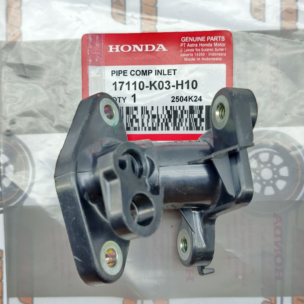 17110-K03-H10 HONDA REVO 110 FI INTAKE PIPE