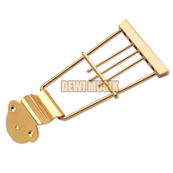 HOFNER ARCHTOP 4-STRING BASS TAILPIECE สีทอง AG081 / BASS TAILPIECE (SC2902)