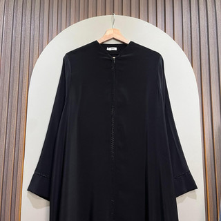 Mecca Abaya payet (abaya haji umroh) manik silk by ima moslem