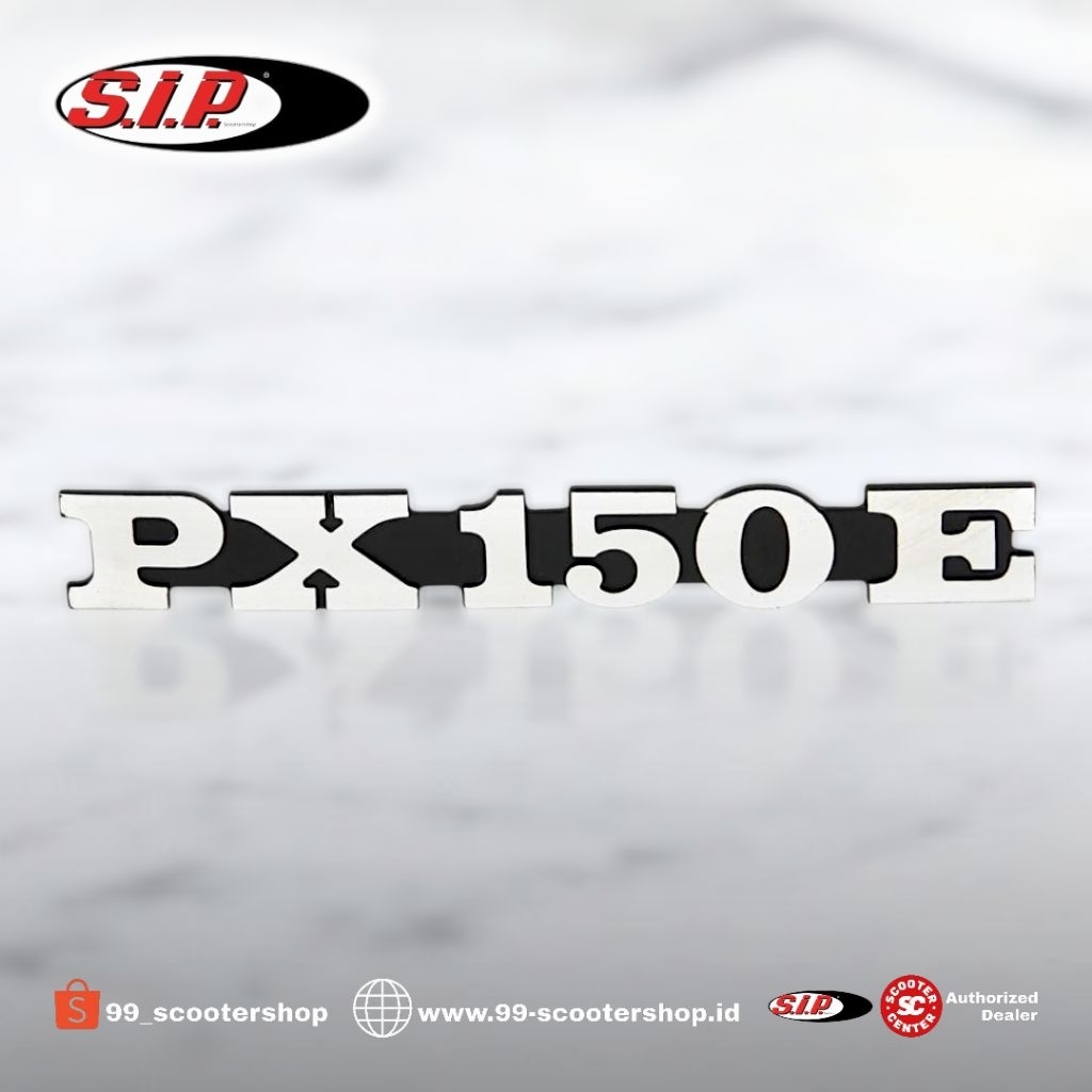 EMBLEM TEPONG/TEMPONG PX 150 E ต้นฉบับ SIP SCOOTER GERMANY