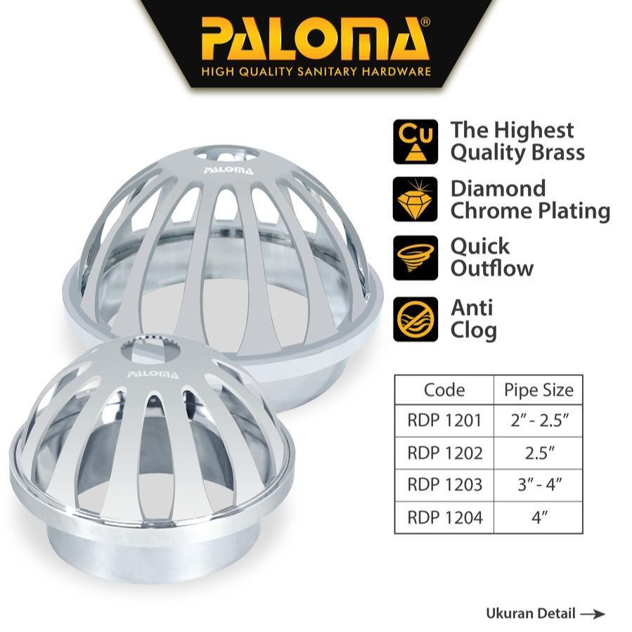 PALOMA ROOF DRAIN 3" RDP 1203 Gutter Filter ROOF DRAIN Filter