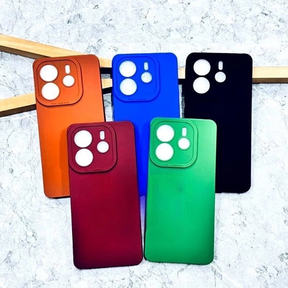 เคส Xiaomi Redmi Note 14 5G - เคส Redmi Note 14 4G Softcase MACAROON เคสป้องกันกล้อง เคส Hp Redmi No