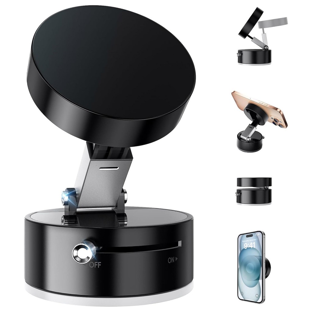 ที่วางโทรศัพท์แบบแม่เหล็ก HP | MAGNETIC PHONE HOLDER 1 SECOND + 360 ROTATION° | สามารถพับและได้
