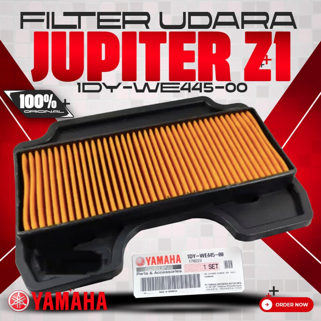 ต้นฉบับ YAMAHA AIR FILTER JUPITER Z1 FI INJECTION 1DY WE445 00