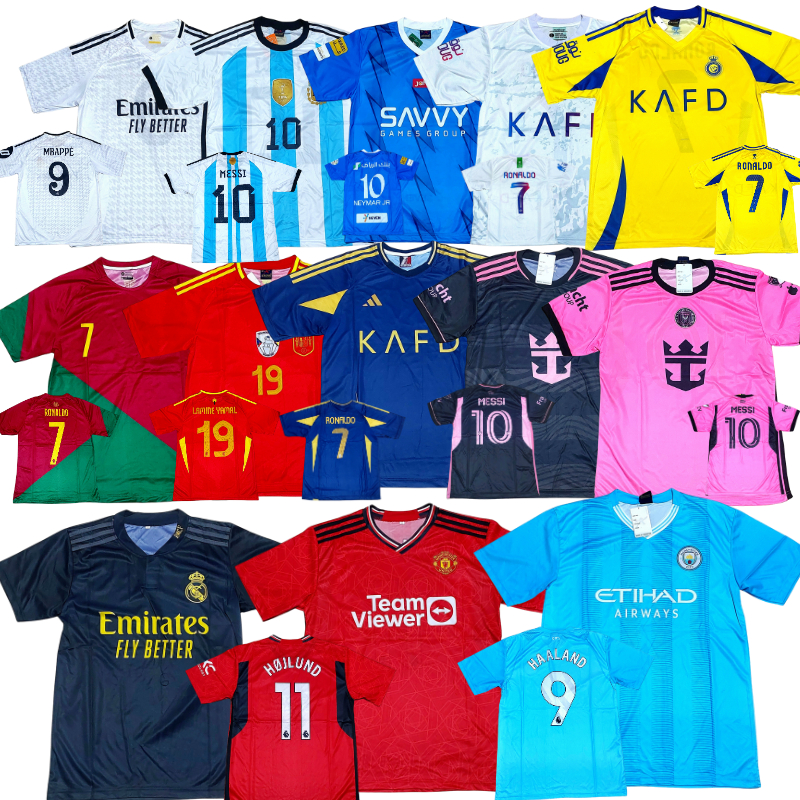 RONALDO AL NASSR JERSEY/AL NASSR HOME JERSEY/AL NASSR HOME เสื้อฟุตบอลสําหรับผู้ใหญ่