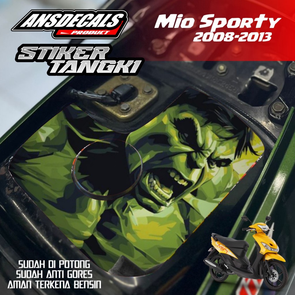 MIO SPORTY MIO SMILE สติ๊กเกอร์ถังน้ํามันเชื้อเพลิง Anti-Fade Mio Tank Sticker สติ๊กเกอร์กันรอย