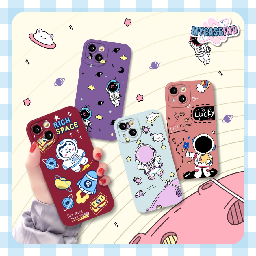 PRINTING SPACE ASTRONAUT PRO CAMERA case samsung j7 pro j6 plus a01 core a7 2018 j4 plus j5 j3 a24 a