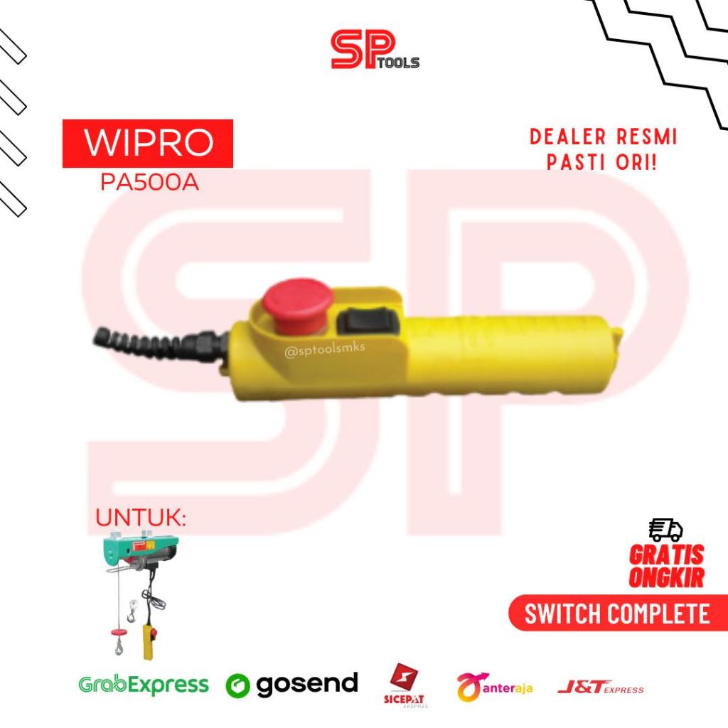 SWITCH COMPLETE BOX SET COMPLETE ELECTRIC PULEY PA500 PA 500 WIPRO