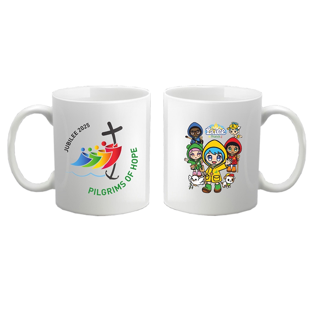 แก้วจิตวิญญาณ + กล่อง / Luce & Friends Jubilee 2025 Yubileum Spiritual ของที่ระลึกแก้วเซรามิค