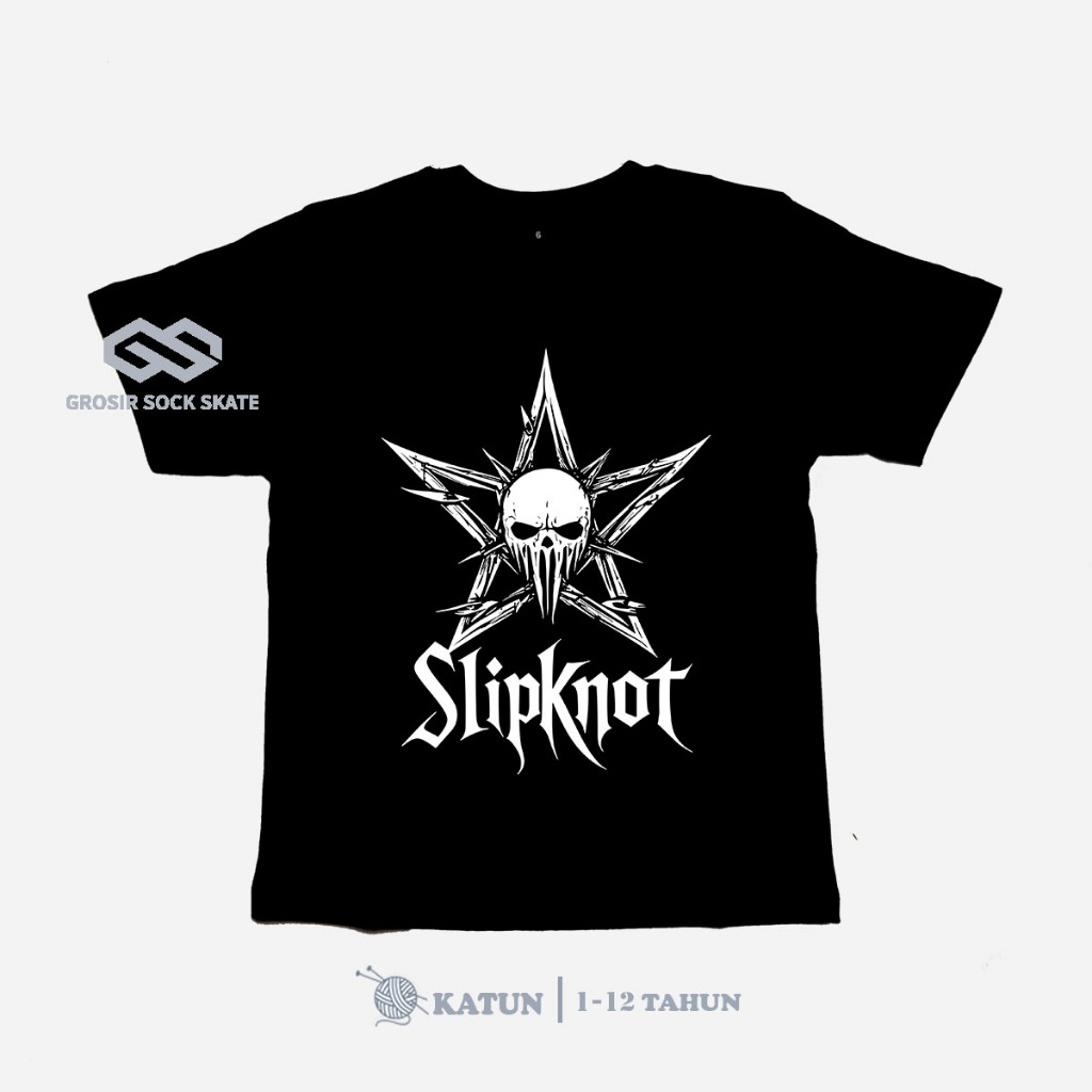 CHILDRENS BAND T-SHIRTS/SLIPKNOT MUSIC เสื้อยืด AGE 1-12 ปี