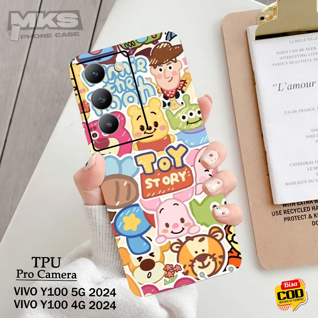 เคส VIVO Y100 - TOY STORY Motif - เคสมือถือ - VIVO Y100 Softcase - เคส VIVO