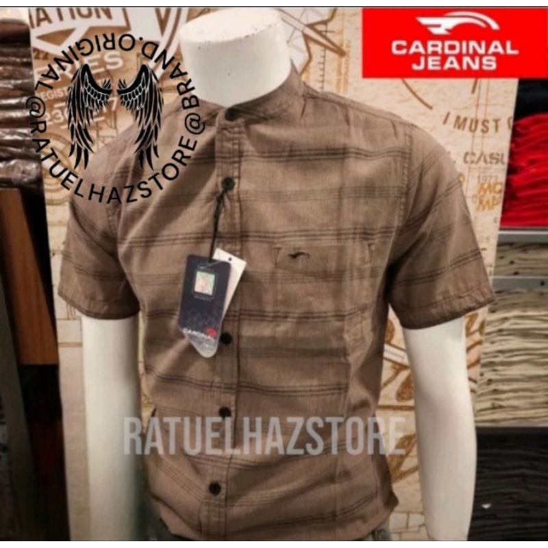 KEMEJA ORIGINAL SHORT-SLEEVED CARDINAL JEANS KOKO SHIRT