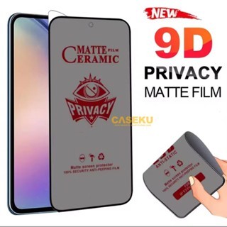 Anti-scratch เซรามิค Matte Spy ความเป็นส่วนตัวสําหรับ Samsung A07 Samsung A17 Samsung A37 Samsung A5