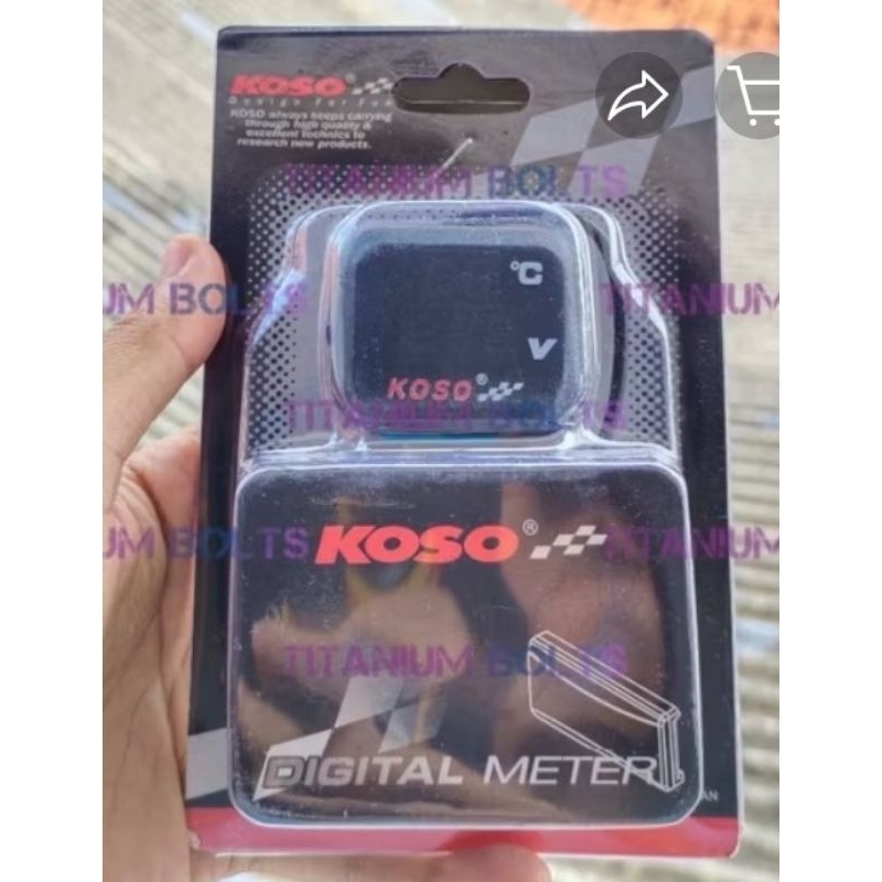 Koso 3 in 1 Usb Voltmeter