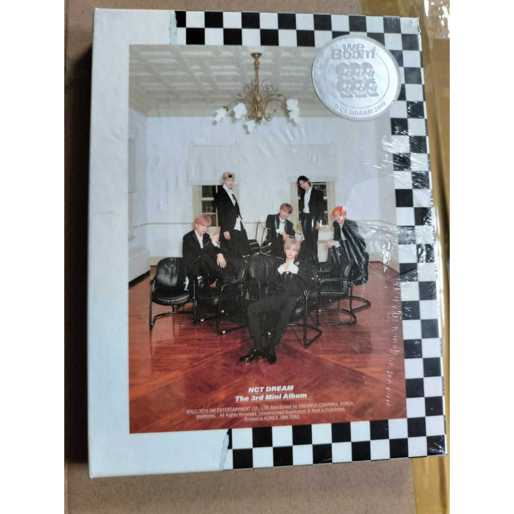 Nct DREAM SEALED ALBUM "WE BOOM"