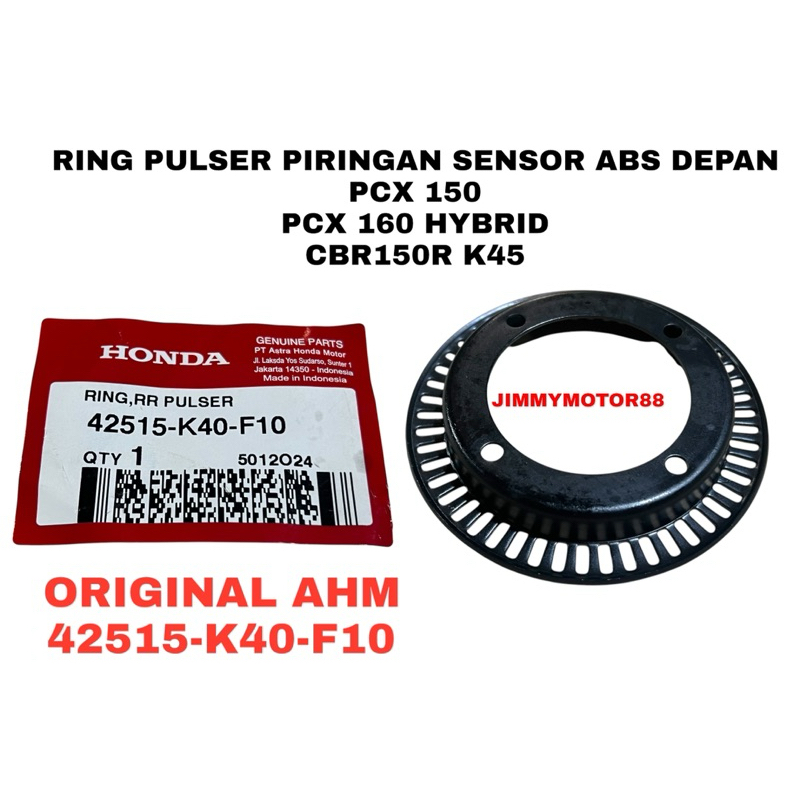 RING PULSER DISC เซ็นเซอร์ ABS DISC 4 HOLES PCX 150 PCX HYBRID ORIGINAL AM 42515-K40-F10