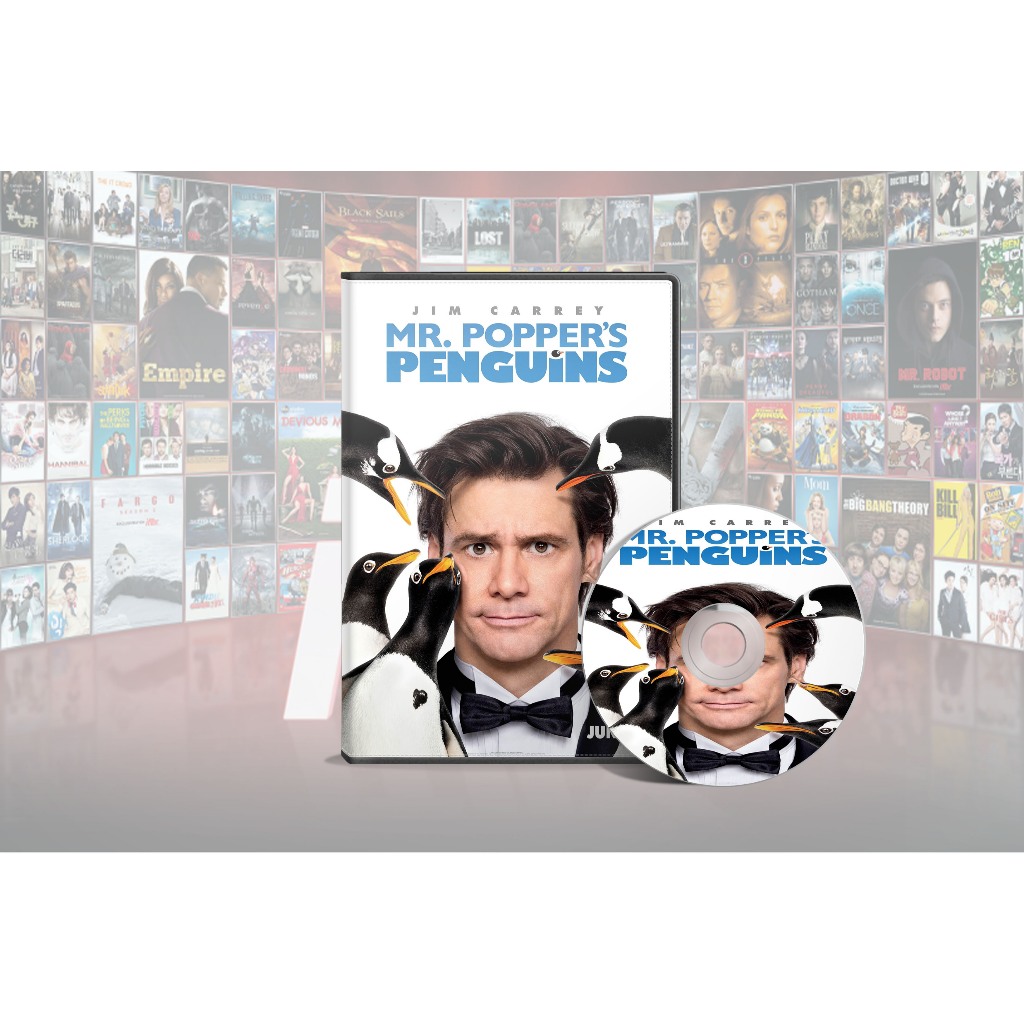 ฟิล์มดีวีดี Mr Poppers Penguins (2011)