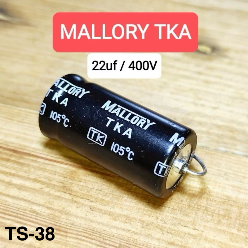 Elco 22UF 400V MALLORY TKA