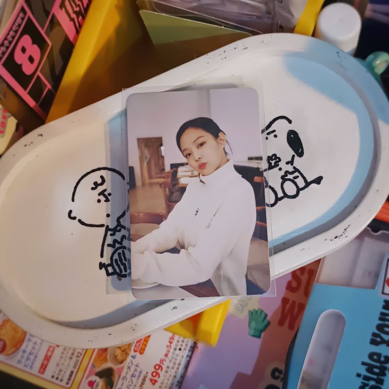 การ์ดรูปถ่ายอย่างเป็นทางการของ Jennie Blackpink: Membership Exclusive Weverse Limited Edition A