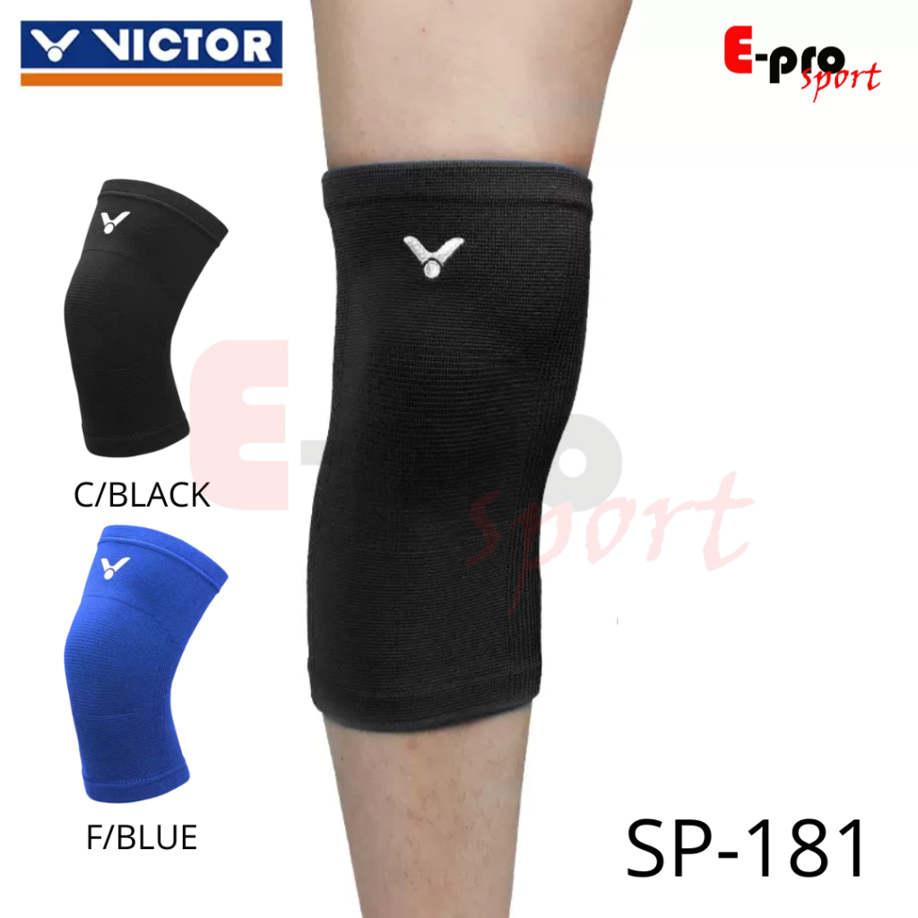 Victor ผ้าพันเข่ายืดหยุ่นสูง SP181 / SP-181 / SP 181 Original แบดมินตันสนับสนุนป้องกันเข่า