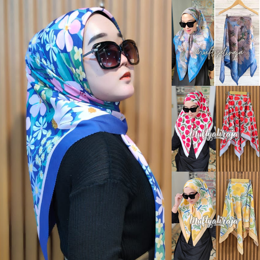 Rectangular hijab motif Voal Veil พรีเมี่ยมรูปสี่เหลี่ยมผืนผ้า hijab motif ล่าสุดสี่เหลี่ยมผืนผ้า hijab denay ดอกไม้ denay POLKA