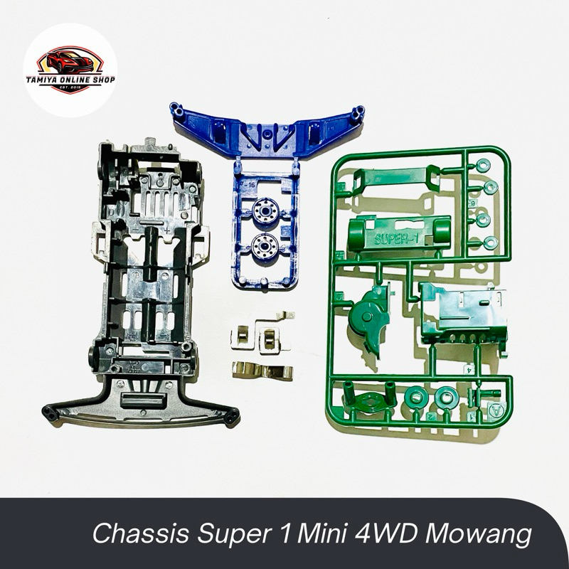 Rep Tamiya Chassis Super 1 Chassis S1 Mini 4WD Mowang