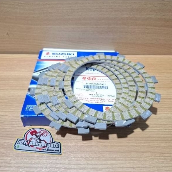 จานคลัทช์ CLUTCH PLATE CLUTCH CLOTH SUZUKI SATRIA FU 150 OLD BARONG/FI INJECTION NEW THUNDER 125 RGR