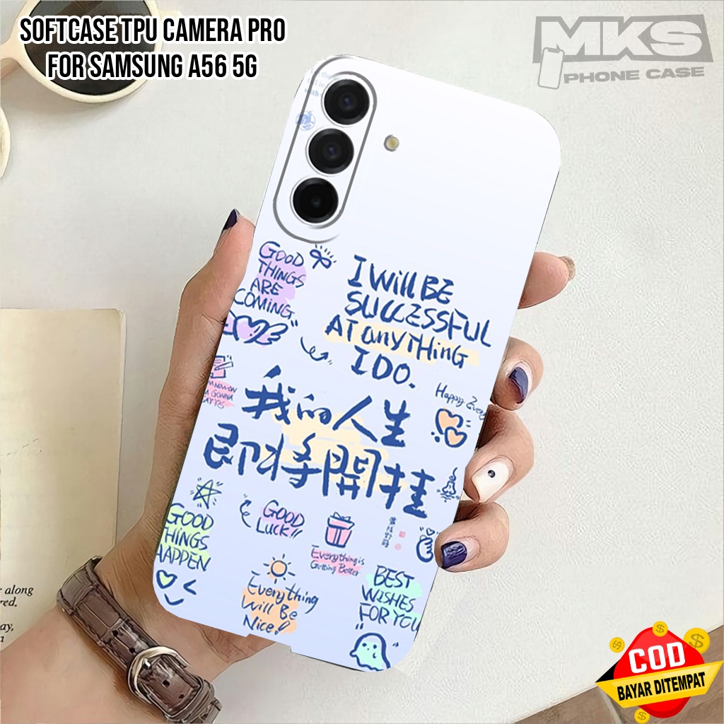 เคส SAMSUNG A56 5G - CHINESE QUOTS Motif - เคสมือถือ - SAMSUNG A56 5G Softcase - เคส SAMSUNG HP