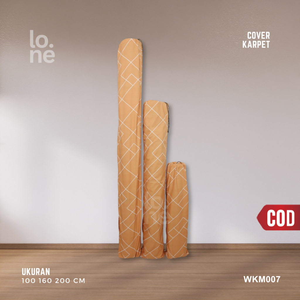 LO.NE ผ้าคลุมพรม Microtex Aesthetic ขนาดความยาว 100 160 200 ซม. WKM007