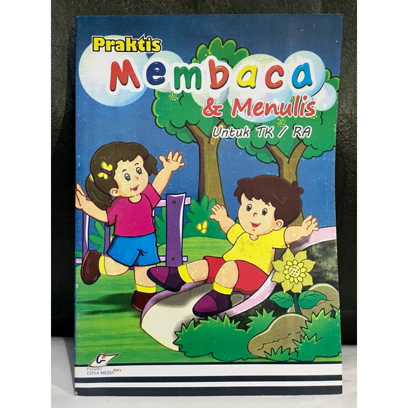 KINDERGARTEN/PAUD CHILDRENS BOOKS, PRACTICAL READING และ WRITING, Citra media kidBuns