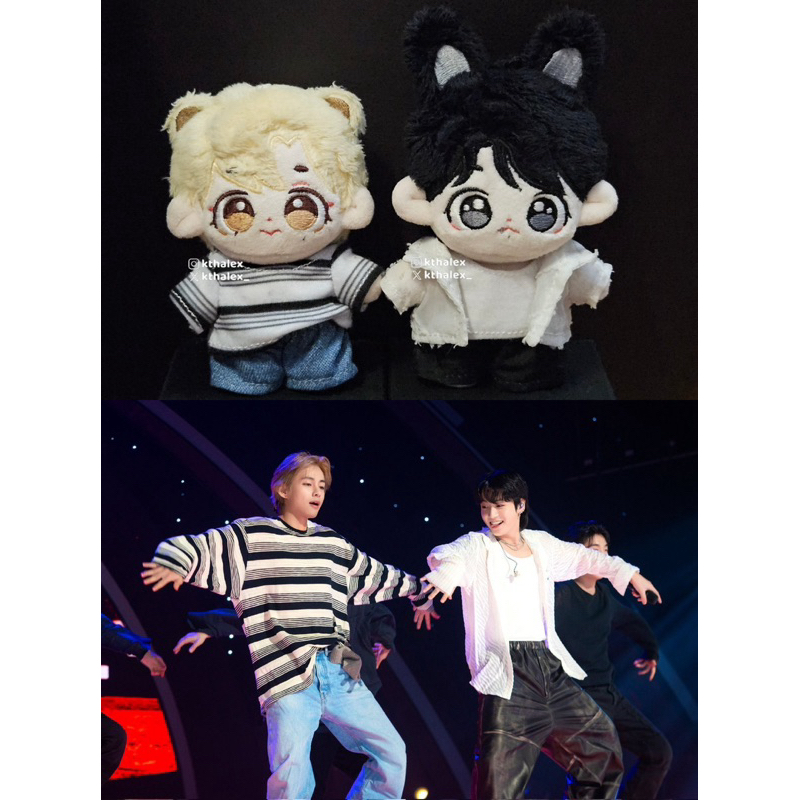 [PO] TYUNGI & BYEOLI TAEHYUNG JUNGKOOK DOLL 10 CM