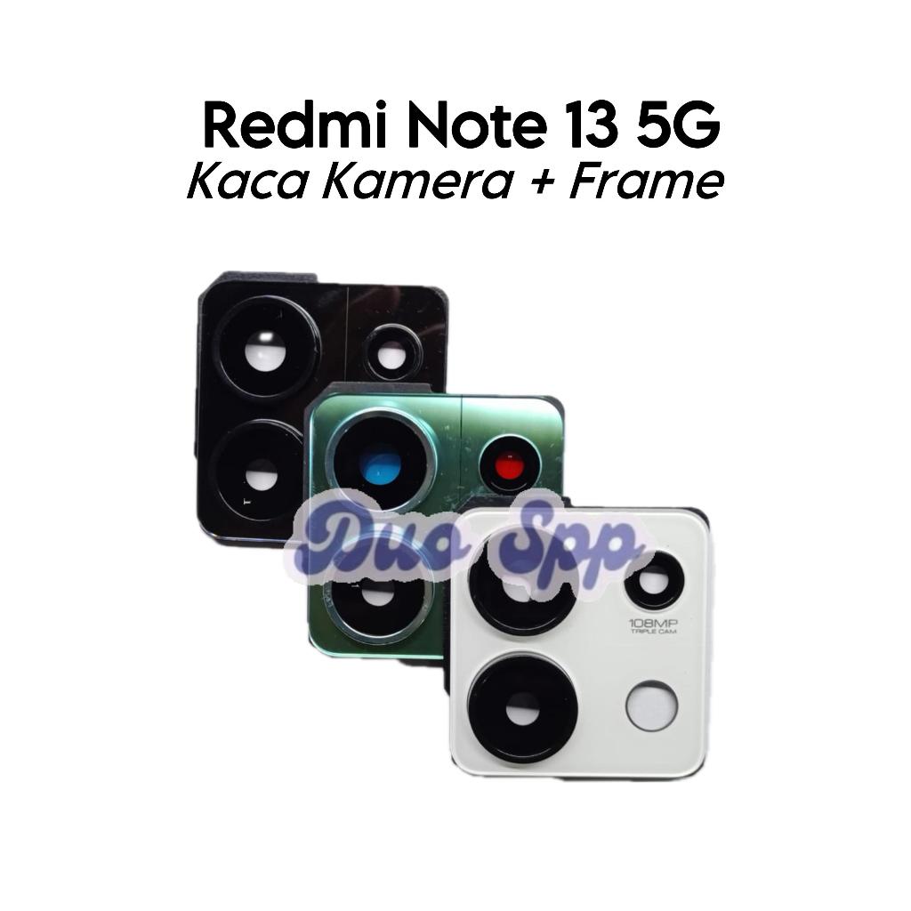 กระจกเลนส์กล้องหลัง Fullset Redmi Note 13 5G / 2312DRAABG / 2312DRAABI