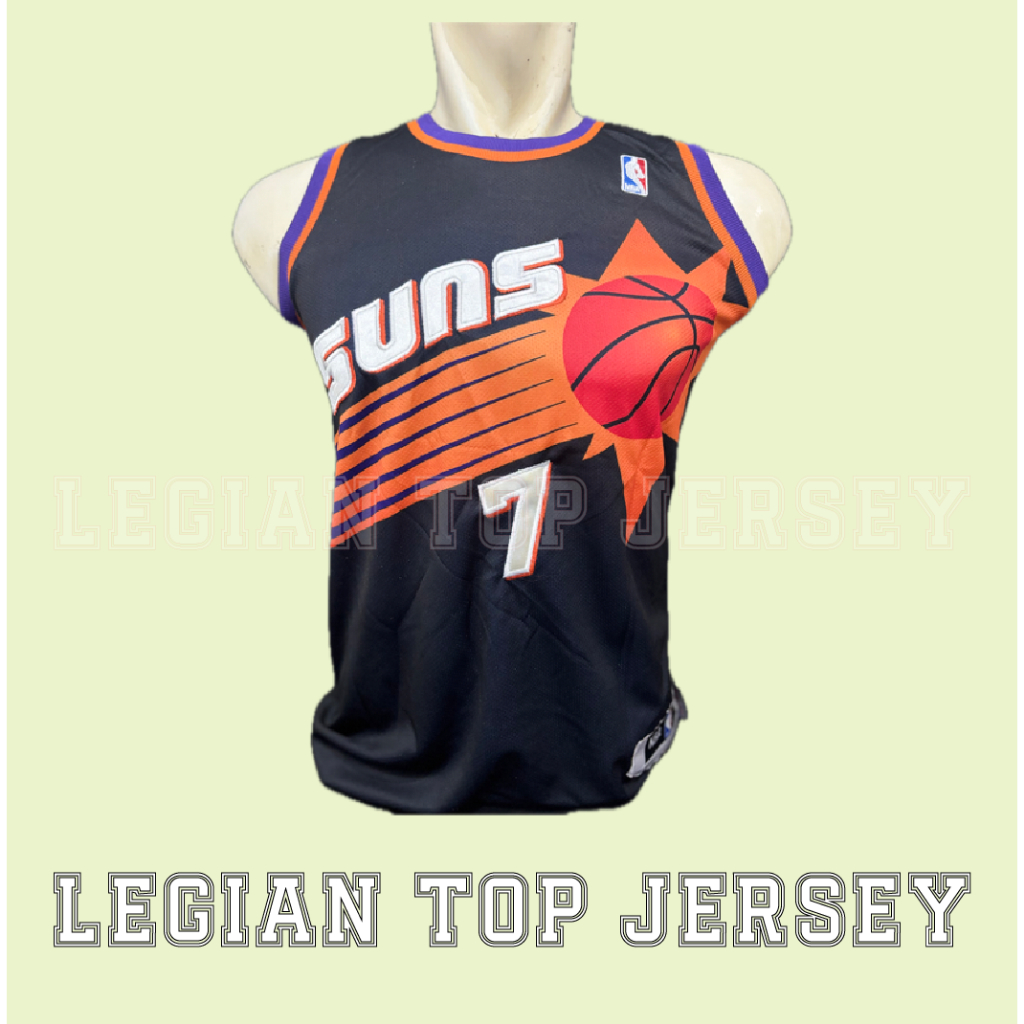 เสื้อบาสเก็ตบอล NBA Phoenix Suns Black K.JHONSON
