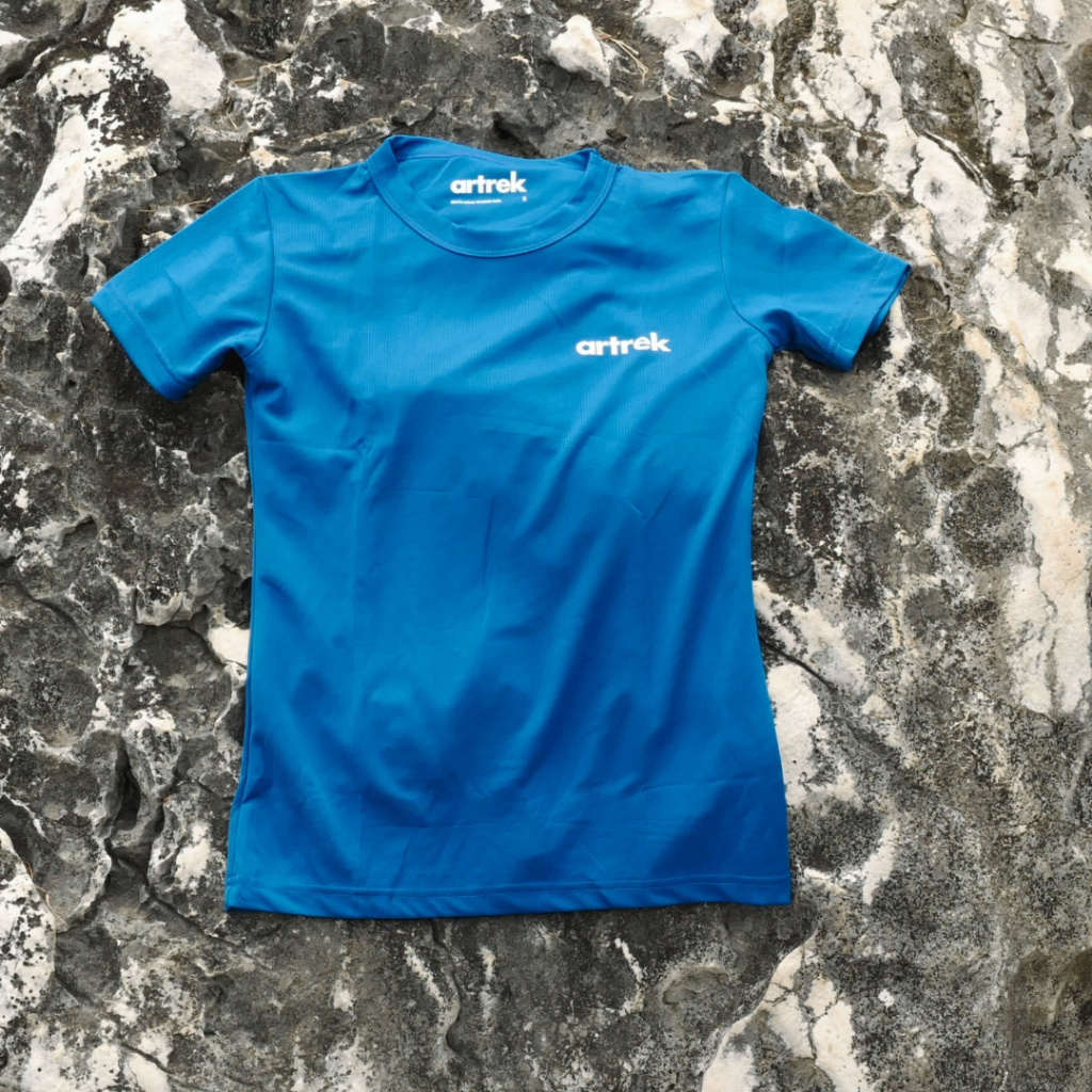 Artrek Womens Regular Black RUNNING Jersey TREKKING PADEL TENNIS RUNNING GYM Sports Dry Fit QUICK DRY UPF50 LIGHT - รูปที่ 5